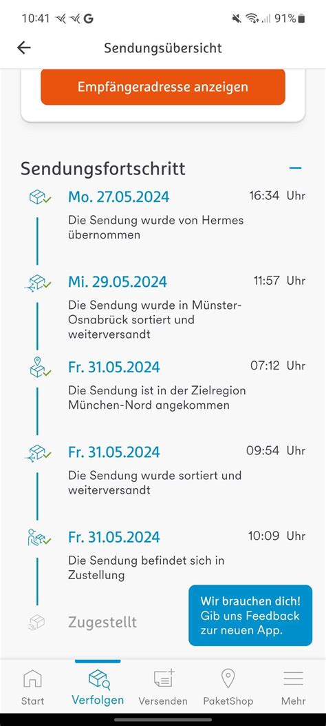 hermes versand zustellungsversuche|Hermes bote sendung zustellung.